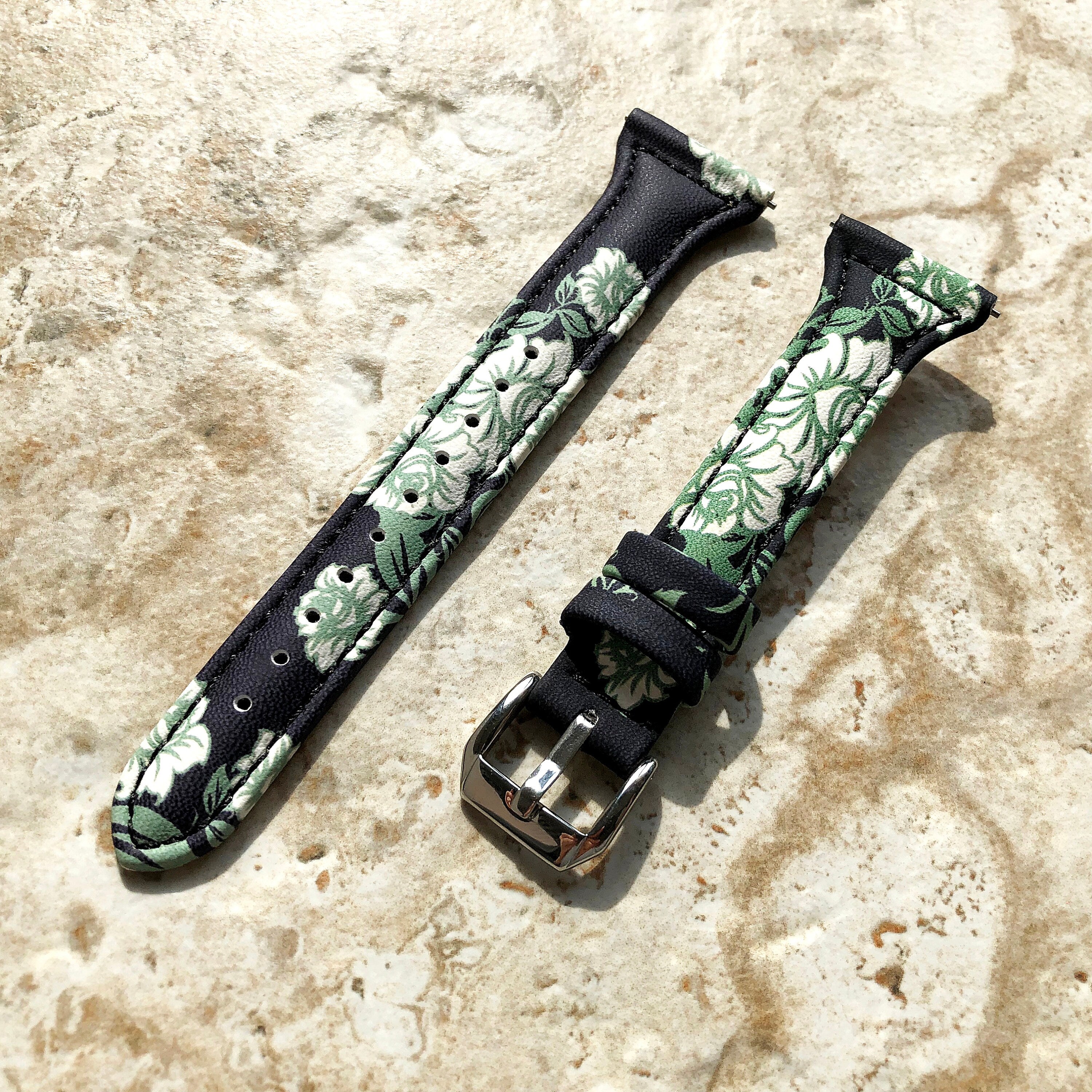 Garmin White Roses Slim Band for Forerunner 745 265 255 Venu 3 2 Darth Vader First Avenger Vivoactive 4 Leather Strap Quick Release B22